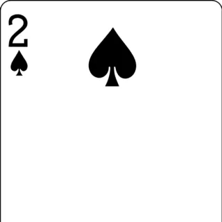 ๐
3e72a372 2 playing card, spade, two telegram sticker