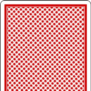 ๐ 9234f7ac pattern, stars, red, white, card, back telegram sticker