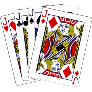 ๐ฏ e97965af cards, jack, playing cards, gambling, suit telegram sticker