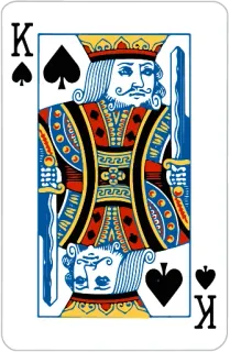 Playing cards telegram stickers