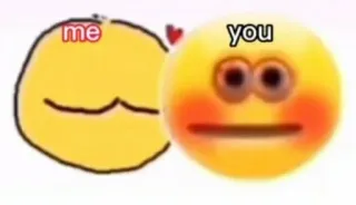 💖 79e724a3 me
you emoji, relationship, love, friendship, meme whatsapp sticker