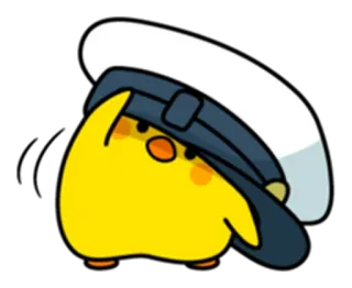 👀 fc0b2182 귀여운, 닭, 만화, 동물, 새 whatsapp sticker