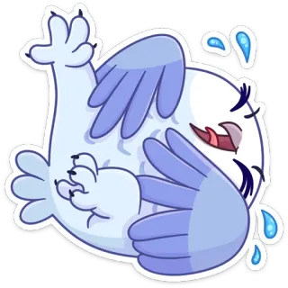 😂 0c994229 coruja, pássaro, desenho animado, animal, fofo, adesivo, ilustração telegram sticker