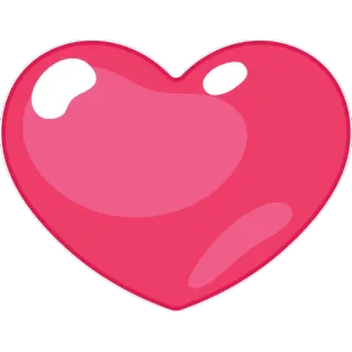 ❤ 20dfea10 heart, love, red, valentine, symbol, romantic, affection whatsapp sticker