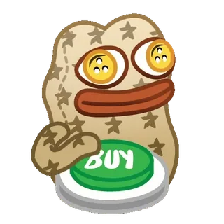 Plush Pepes by @PlushPepe whatsapp stickers