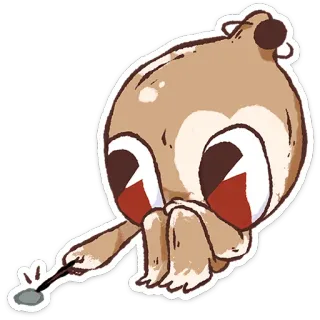 ⭐ e50feb3f creatura, arte, illustrazione, personaggio telegram sticker