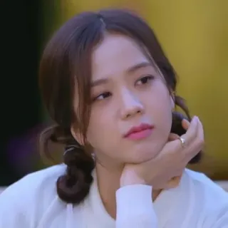 🐤 6df1adff kobieta, twarz, portret, wyraz twarzy, słodki telegram sticker