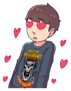 😍 0c8cb424 PUBG PMC SQUAD pubg, ゲーム, スカル, バトルグラウンド, キャラクター whatsapp sticker