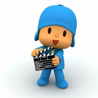 Pocoyo by: @JuuhSouza01 whatsapp stickers