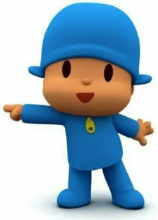 🤡 c22fe7df Pocoyo Cartone animato, Pocoyo, Personaggio, Animazione telegram sticker
