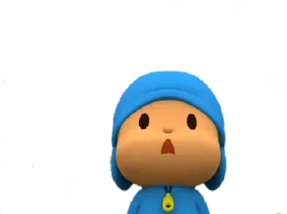 🕳 b7c60d53 Pocoyo dibujos animados, niño, niños, Pocoyo, animado telegram sticker