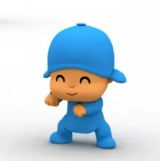 🎃 a1ccbe3e Pocoyo Kreskówka, Postać, Dzieci, Pocoyo telegram sticker