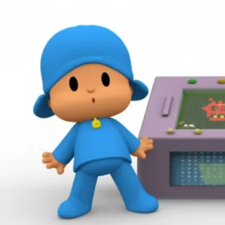 🎃 d578e661 Pocoyo Kreskówka, Dzieci, Animacja, Pocoyo telegram sticker