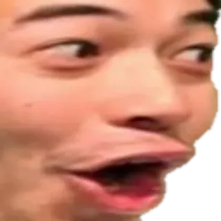 😮 68fdf7ce pog, pogchamp, Twitch, emote, reazione, meme telegram sticker