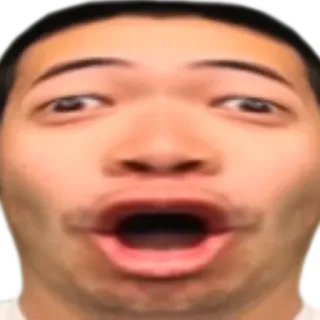 😮 6acae87d pog, poggers, twitch, emote, gaming, reazione telegram sticker