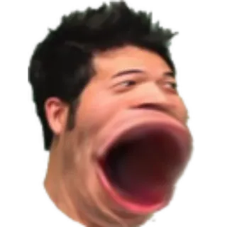 😵 953a0ec3 PogChamp pog, pogchamp, emote, twitch, meme, reazione, divertente telegram sticker
