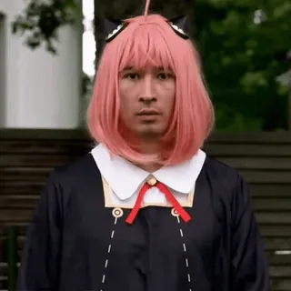 😏 2d77a5a3 Anya Forger Spy x Family 阿尼亚·福杰, 间谍过家家, Cosplay, 动漫, 漫画 telegram sticker