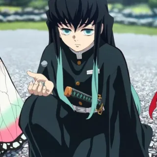 😒 18cfe87e Muichiro Tokito Demon Slayer anime, sword, demon slayer, tokito, muichiro telegram sticker