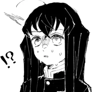 ☁️ a236d662 Muichiro Tokito Demon Slayer anime, manga, confused, demon slayer, muichiro, tokito telegram sticker