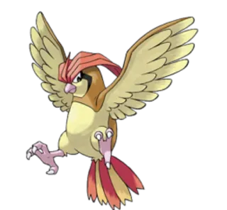 🔵 33048dc8 Pidgeot Pokemon Pokémon, Pidgeot, Hệ Bay, Trò chơi điện tử, Anime, Phim hoạt hình telegram sticker