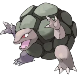 🔵 43782d7d Graveler Pokemon pokemon, graveler, quái vật, đá, trò chơi, sinh vật telegram sticker