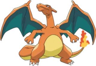 🔵 d9bdd36e Charizard Pokemon Charizard, Pokémon, Lửa, Rồng, Anime, Phim hoạt hình, Trò chơi điện tử telegram sticker