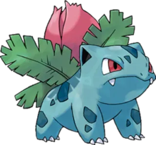 🔵 eb0fb45d Bulbasaur Pokemon pokemon, bulbasaur, hệ cỏ, quái vật, trò chơi điện tử, phim hoạt hình telegram sticker