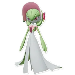 ☀️ 78f9eac0 Gardevoir Pokémon покемон, гардевуар, персонаж видеоигры, игры telegram sticker