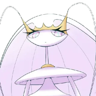 😒 26a764be Lurantis pokemon, lurantis, cute, anime, kawaii, gaming, manga telegram sticker