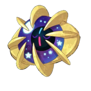 😊 371354dc Cosmog Pokémon Cosmog, Pokemon, Cosmic, Stars, Cute, Cartoon telegram sticker