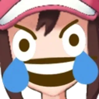 🤣 1b2a15e8 anime, meme, crying, funny, cartoon telegram sticker