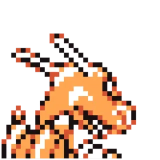 🐉 a3d99041 Drache, Pixelkunst, Monster, Fantasy telegram sticker