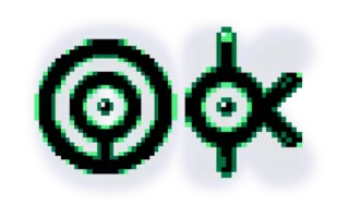 👁 58049136 pokemon, unown, lettre, alphabet, jeu vidéo, monstre telegram sticker