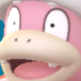 😮 49a97822 Slowpoke pokemon, động vật, hoạt hình, nhân vật telegram sticker