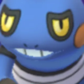 😙 4df16bb7 Politoad pokemon, politoad, ếch, trò chơi điện tử, dễ thương telegram sticker