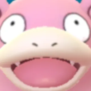 ❓ 502872b7 Slowpoke Pokemon pokemon, Slowpoke, hồng, trò chơi điện tử, dễ thương telegram sticker