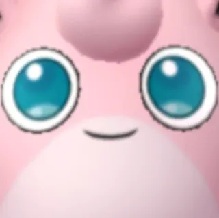 😃 715c31af Jigglypuff Pokemon pokemon, jigglypuff, dễ thương, hồng telegram sticker