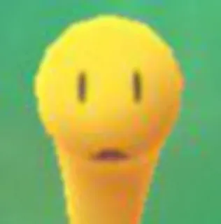 😐 967eec7a vàng, vô cảm, hoạt hình, đơn giản, nghệ thuật số telegram sticker