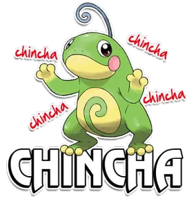 🗣 da631cc1 chincha 宝可梦, 蚊香蛙皇, 青蛙, 可爱, 卡通, 贴纸 telegram sticker