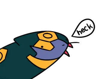 🐍 0b3478a0 heck snake, cartoon, animal, meme, cute, funny, heck telegram sticker