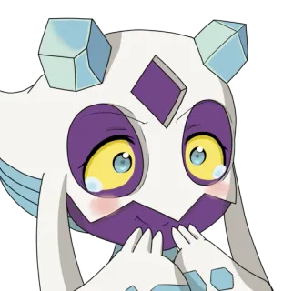 🤭 1239696a Froslass Pokemon pokemon, froslass, glace, fantôme, mignon, anime telegram sticker