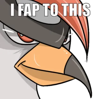 😏 6c9cb8d0 I FAP TO THIS telegram sticker