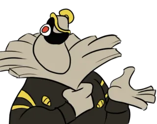 🤨 d0a35105 Dessin animé, Personnage, Geste, Stylisé, Animé telegram sticker