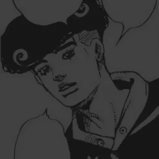 🏹 b0ddaf8e Josuke Higashikata JoJo's Bizarre Adventure 애니메이션, 만화, 죠죠의 기묘한 모험, 히가시카타 죠스케 telegram sticker