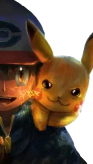 💚 95af6949 Ash Ketchum Pokemon Ash Ketchum, Pikachu, Pokémon, Anime, Cartoon, Leuk whatsapp sticker