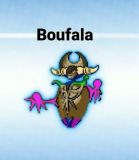 🆘 39577db4 Boufala สัตว์ประหลาด, สิ่งมีชีวิต, การ์ตูน, ศิลปะ, ภาพประกอบ telegram sticker