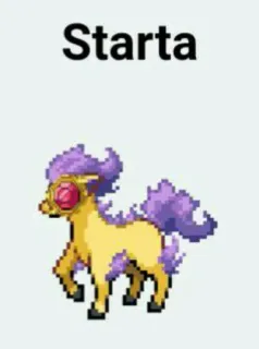 🆘 ef55cab7 Starta ดิจิทัลอาร์ต, แฟนตาซี, สิ่งมีชีวิต, สัตว์, Starta, เกม, สัตว์ประหลาด, พิกเซลอาร์ต telegram sticker