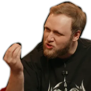 😕 e25b6114 pria, gestur, ekspresi, orang, potret, emosi telegram sticker