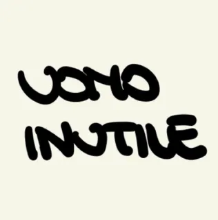 🙂 b431f02b UOMO INUTILE Mann, nutzlos, italienisch, Mann, nutzlos telegram sticker