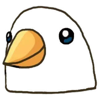 🐦 ff461a76 vogel, niedlich, tier telegram sticker